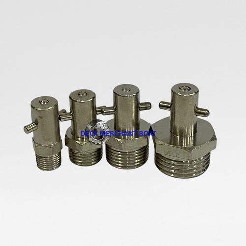 Jual Hydraulic Grease Nipple Pin Type Chome Grease Fitting 1 Pcs - 1/8 ...