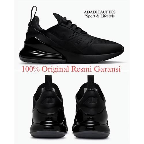 Sepatu W Nike Air Max 270 Black Original AH6789-006 di Adaditaufikshop  Tokopedia