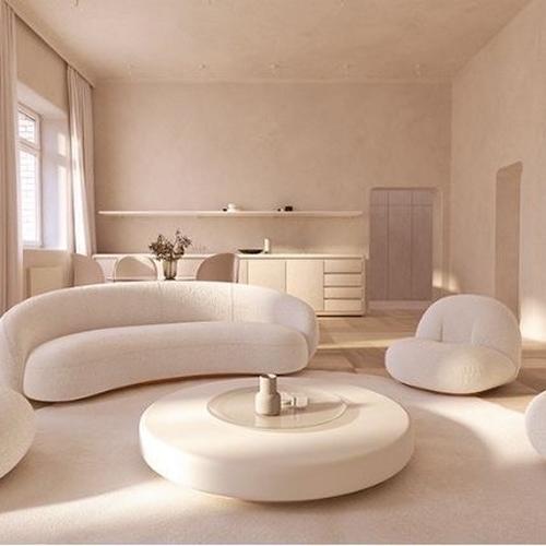 Jual Nordic luxury sofa bubble pumpkin sofa white stylish chair living ...
