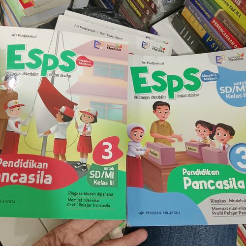 Jual Esps Pendidikan Pancasila SD kelas 3 Erlangga Kurikulum Merdeka ...