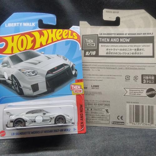 Jual hotwheels lbwk lb silhouette nissan gtr r35 abu japan card - Kab ...