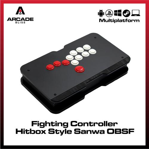 Jual Arcade Stick Fighting Leverless All Button Controller Fightstick ...