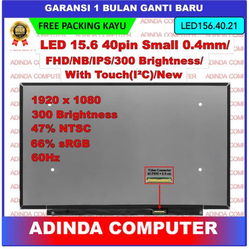 Écran LCD LED 15,6 Pouces Pour Lenovo IdeaPad 5 15ARE05 - IPS, 30 Pins, EDP - Neuf