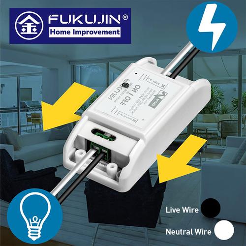Jual Fukujin Smart Breaker On Off Switch Wireless IoT Home Automation ...
