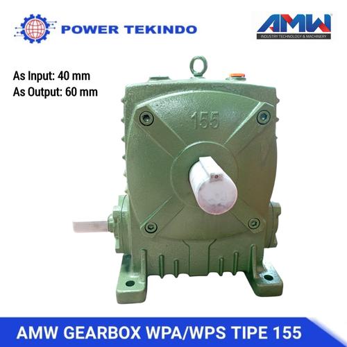 Promo AMW Gearbox WPA / WPS Tipe 155 Ratio 10-60 Lengkap Worm Speed ...