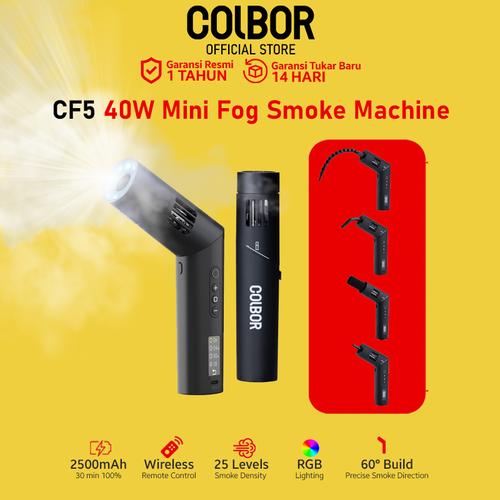 Machine à Fumée, Mini Machine A Brouillard, Générateur De Fumée Portatif Sans Fil Avec Télécommande Portable, Parfait Pour Photographie, Mariage, Halloween, événements En Plein Air Et Spectacles