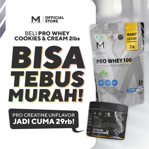 Promo [Anindita Hidayat Collaboration] MUSCLE FIRST Pro Whey 100 2lbs ...
