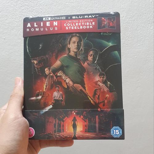 Jual Alien Romulus 4K + Blu-ray Steelbook Zavvi Original Bluray ...