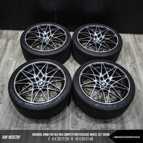 Jual Original BMW F8X M3/M4 Competition Package Wheel Set (666M Style ...