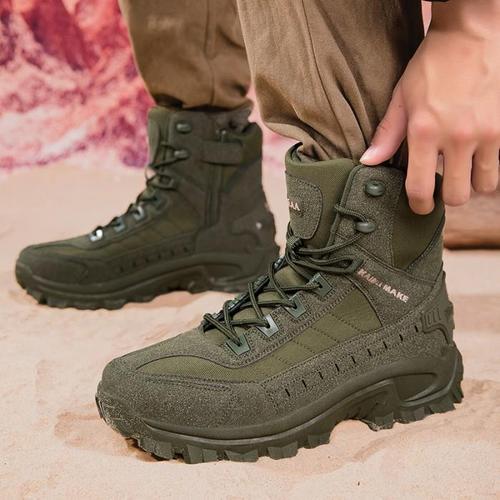 Jual Sepatu Musim Dingin Baru Sepatu Bot Pria Sepatu Bot Kulit