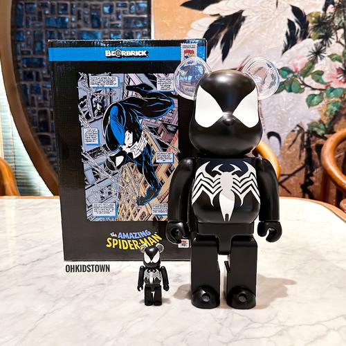Jual Bearbrick Spiderman Black Costume 100% & 400% Set