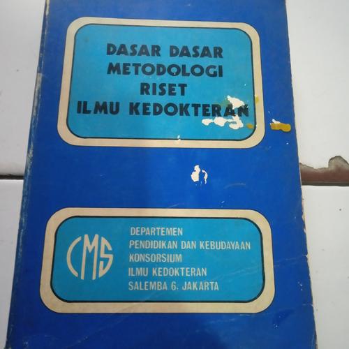 Jual DASAR DASAR METODOLOGI RISET ILMU KEDOKTERAN original - Kota ...