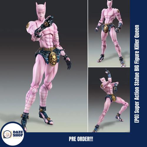 YLEAFUN Figura Killer Queen - 16 cm Anime Carattere Action Figure Modello Da Collezione, Super Statuetta Mobile, Decorazione per Desktop