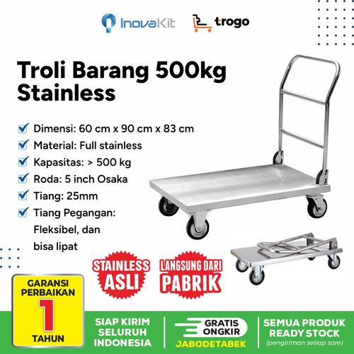Model Label Troly Jual Troli untuk Barang Troly Model U Trolly Barang Kapasitas 500kg ...
