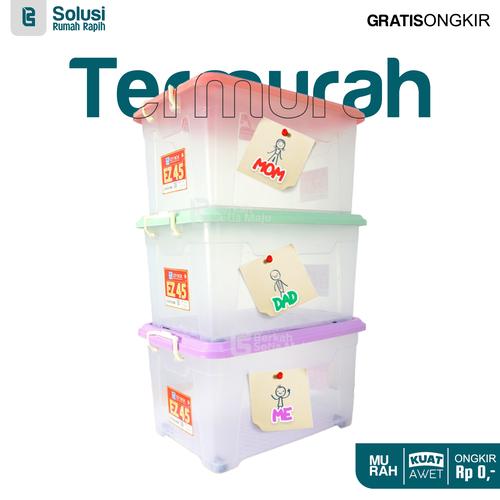 Jual BOX CONTAINER EZY 45 LITER / KONTAINER BOX EZY / BSM KOTAK ...