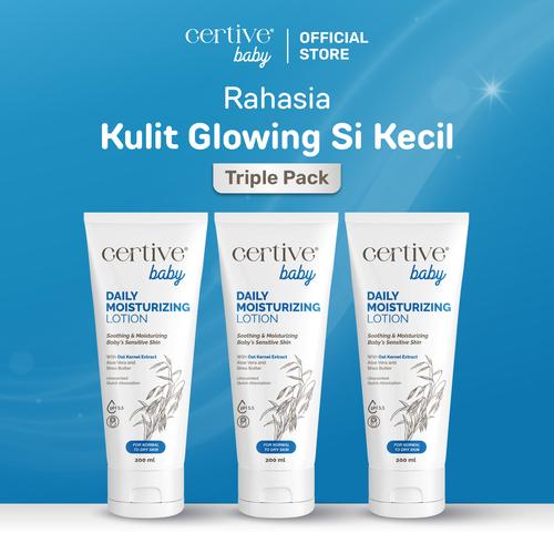 Jual Triplepack Certive Baby Daily Moisturizing Lotion 200ml - High ...