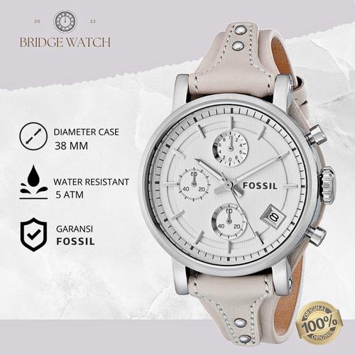 Fossil Es3811 Original Boyfriend Chronograph Leather Watch
