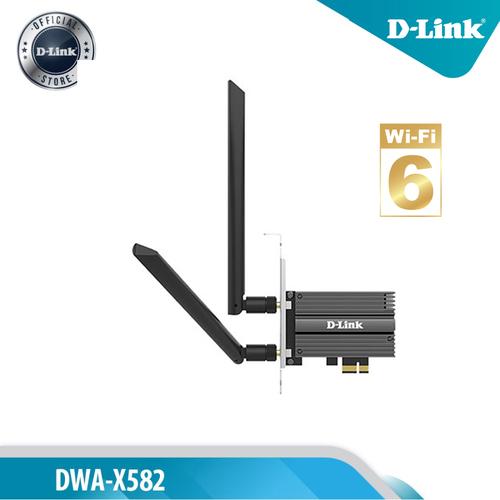 Tarjeta de red DWA-x582 Ax3000 PCI-Ex Mu-Mimo Wi-Fi 6 Tarjeta de red DWA-x582 Ax3000 PCI-Ex Mu-Mimo Wi-Fi 6