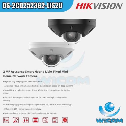 Jual IP Camera CCTV Acusense Hikvision Fixed Mini Dome
