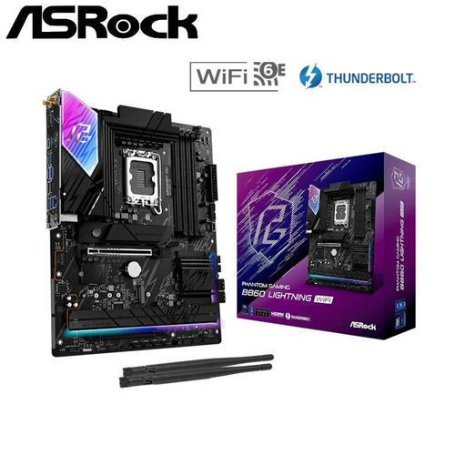 Promo ASROCK PHANTOM GAMING B860 Lightning WiFi DDR5 - Intel ...