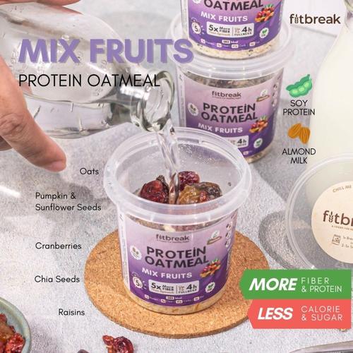 Jual FITBREAK Mix Fruits Cereal Oats - Jakarta Pusat - Green Kind by ...
