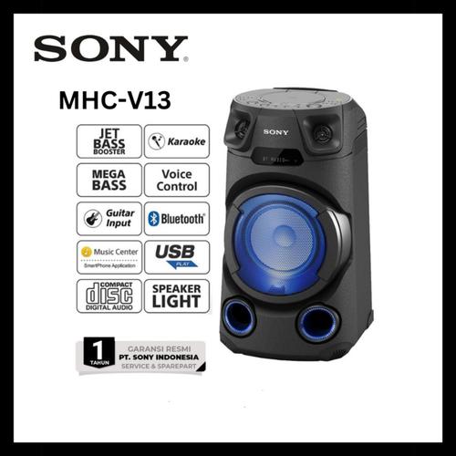 Jual SONY MHC-V13 High Power Audio System BLUETOOTH FREE MIC RESMI