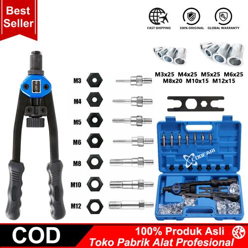 Promo Kacang Keling Berulir Tangan Pistol Paku Keling dari Lengan ...