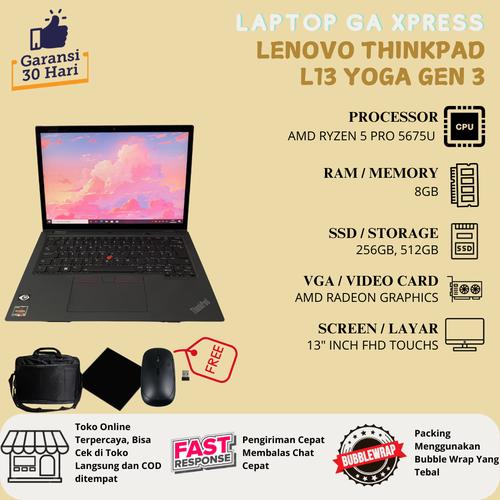 Lenovo ThinkPad L15 G3 Notebook AMD Ryzen 5 PRO 5675U 8GB 256GB