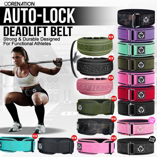 Promo CoreNation Auto Lock Nylon Lifting Belt - JUNGLE CAMO, L - Kota ...