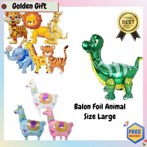 Promo Balon Foil 4D Standing Jumbo Berdiri Karakter Astronot Animal ...