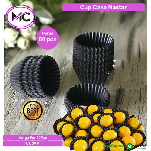 Jual Cup Kertas Nastar Hitam Cupcake Paper Kue Kecil Cake Cases Koko ...