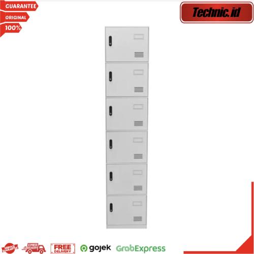 Jual Loker Metal 6 Pintu Putih Locker Cabinet Karyawan Informa Carter ...