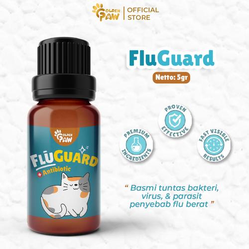 Promo Golden Paw - FLU-GUARD 5gr Obat Kucing Flu Berat Susah Sembuh dan ...