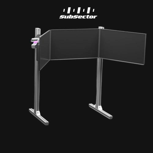 Jual Triple Monitor Stand Rig Simulator Racing Subsector not Next Level ...