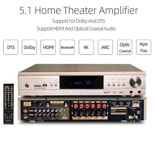Jual Sale 5.1 Home Theater Power Amplifier AV Receiver HDMI ARC HD ...