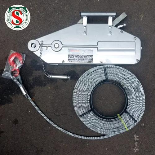 Jual Triport wire rope pulling hoist 1.6 ton x 20 meter merek Nagasaki ...
