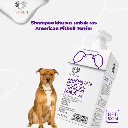 Jual Petwish Shampoo Anjing 500Ml American Pit Bull Terrier
