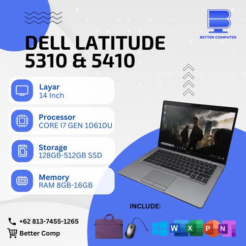 Dell Latitude 5410 Notebook Intel Core i7 10th Gen 16GB RAM 512GB SSD 14 Inch FHD for sale in Nairobi - Trunknet Technologies