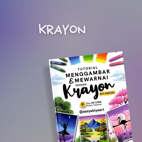 Jual Buku Tutorial Menggambar & Mewarnai dengan Krayon Oil Pastel ...