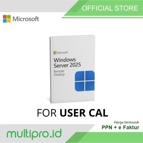 Promo Microsoft Windows Server 2025 Remote Desktop Services - 1 User ...