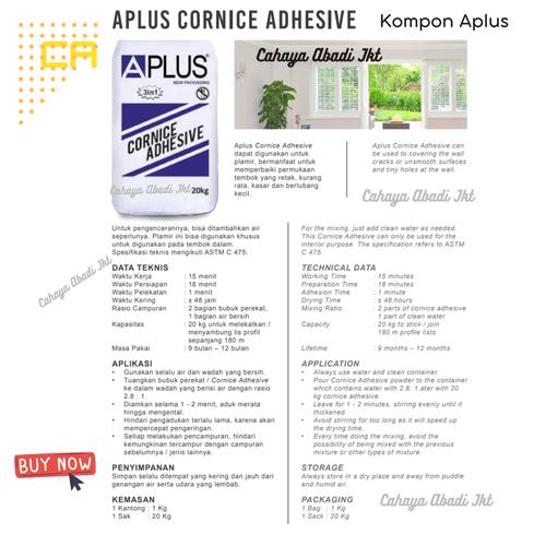 Jual KOMPON/COMPOUND APLUS 20KG Gojek - Jakarta Pusat - CAHAYA ABADI ...