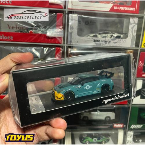 Jual Mymodelcollect - Nissan GTR R35 LBWK Liberty Walk AB-88 Army Jet ...