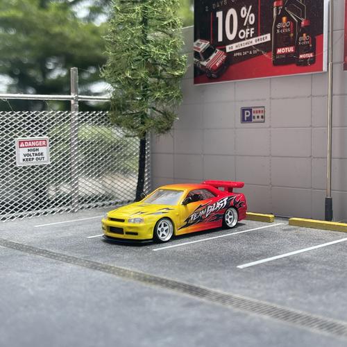 Jual Hot Wheels Custom R34 GTR Livery Drift - Kota Depok - Yoga ...
