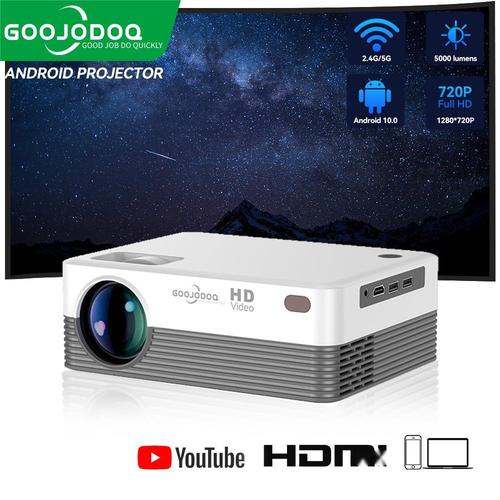 Promo GOOJODOQ Portable Mini LED Projector Android Home Theater 180 ...