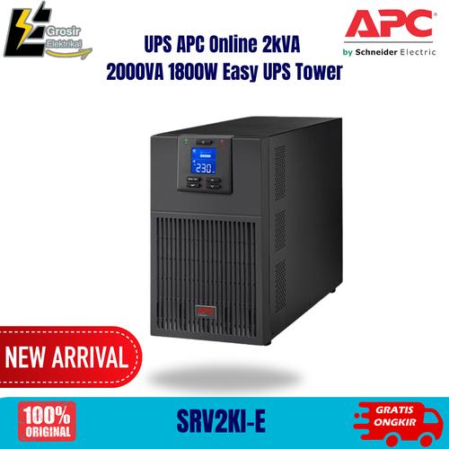 Jual UPS APC Online 2kVA 2000VA 1800W SRV2KI-E Easy UPS Tower - Jakarta ...