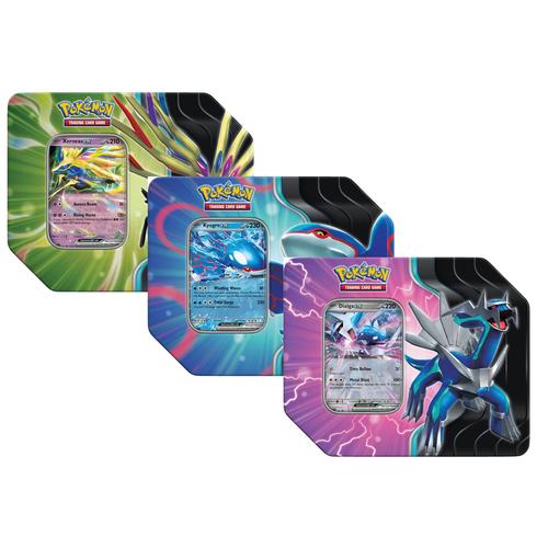 Pokémon TCG Boîte Azure Legends Xerneas Ex - 4 Boosters + Carte Promo Foil Aluminium