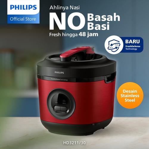PHILIPS MAGIC COM HD 3138 RICE COOKER LITER PHILIPS di Paris Elektronik  Merak Tokopedia