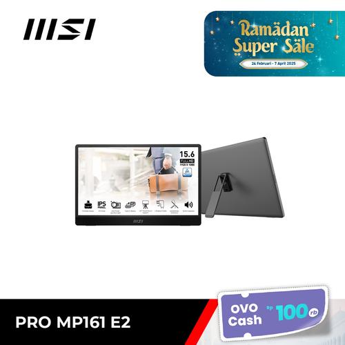 中古良品 MSI 15.6型 モバイル液晶ディスプレイ PROシリーズ PRO-MP161-E2