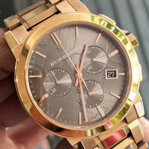 Jual Burberry BU9754 The City Rose Stainless Steel Chronograph - Main Image