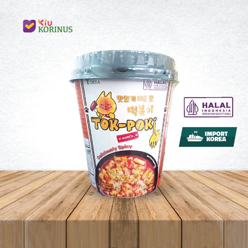 Promo K- Bunsik TOKPOKI CUP 140g /Tteokbokki / Toppoki / Tok-Poki Pedas ...